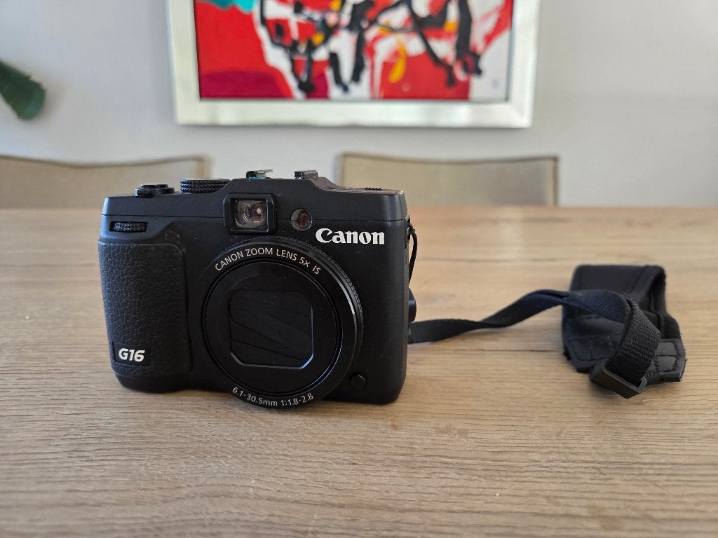 Canon Powershot G16, Ingebouwde flitser, Verzenden, Canon, 12 megapixels