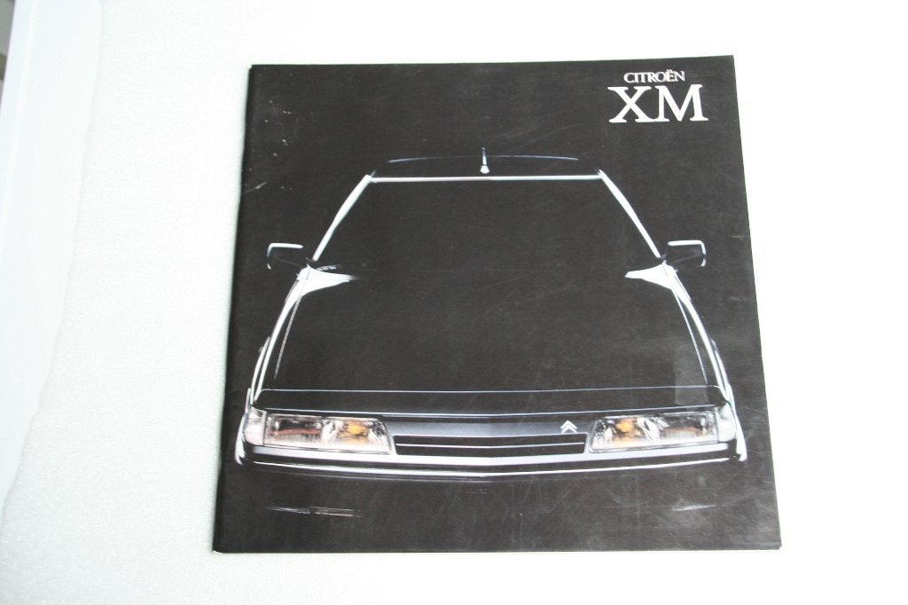 Folder Citroen XM (01-1991) (43), Ophalen of Verzenden, Nieuw, Citroën