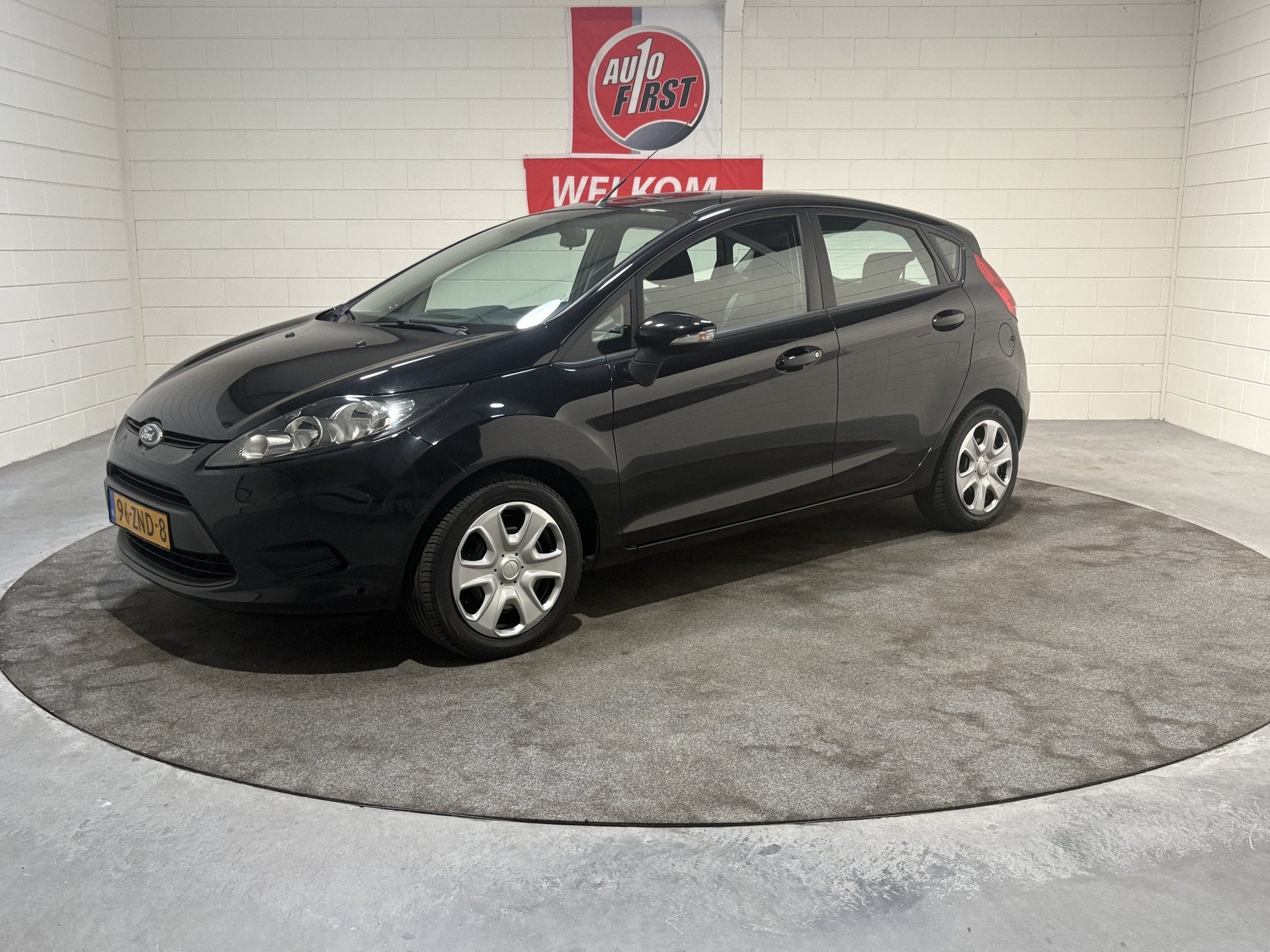 Ford Fiesta 1.25 Champion, Lage km stand, Airco, Prijs incl., Auto's, Ford, Voorwielaandrijving, Euro 5, Stof, 1242 cc