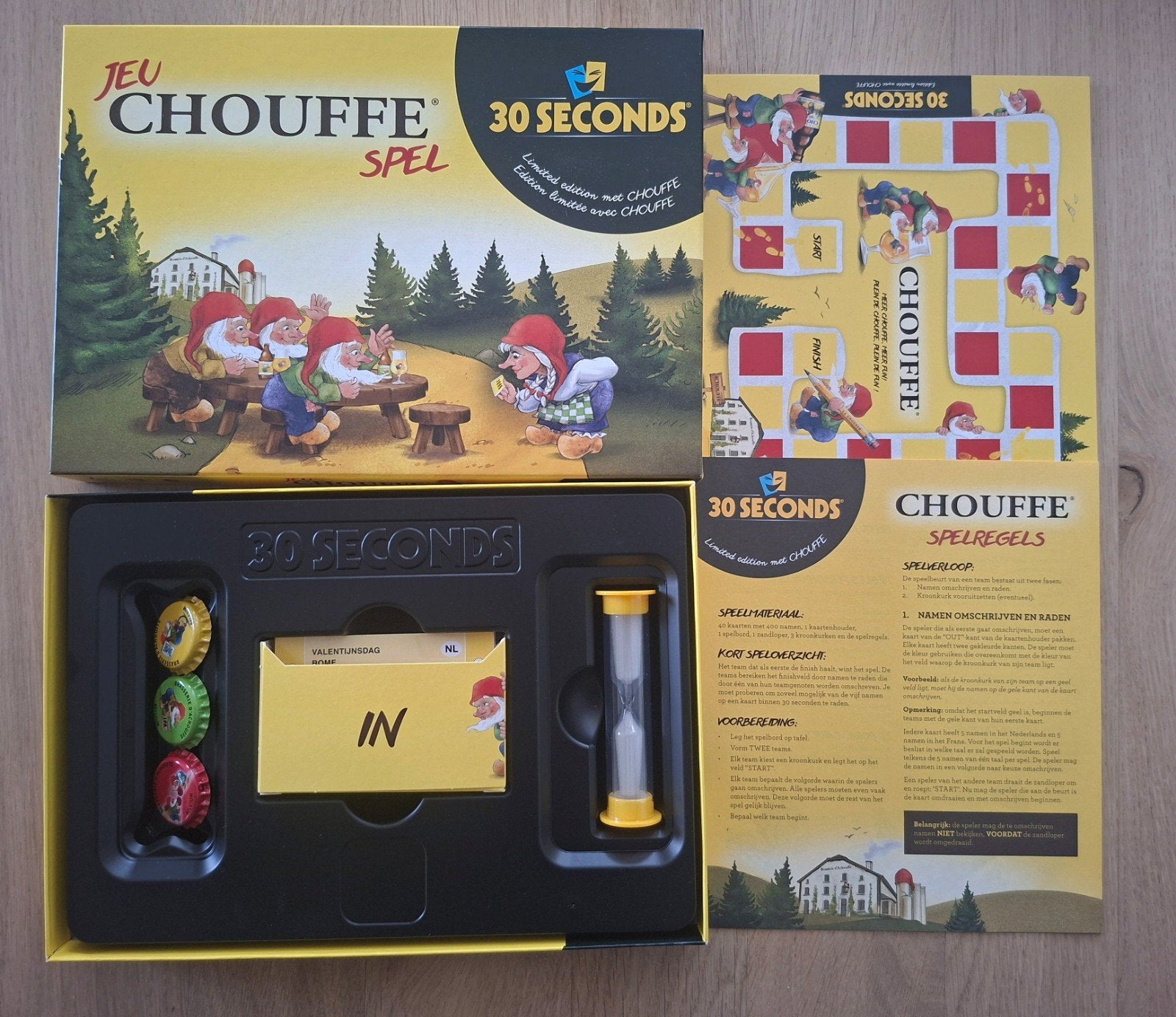 30 seconds spel editie Chouffe, Drie of vier spelers, Ophalen of Verzenden, Nieuw