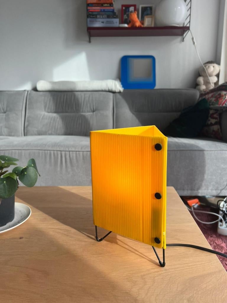 Zeldzame Ikea TON tafellamp vintage jaren '90, Ophalen, Gebruikt, Metaal, Minder dan 50 cm