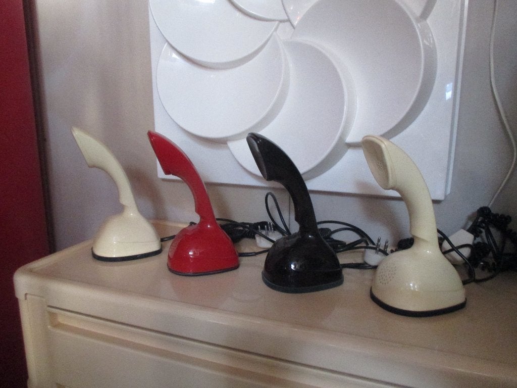 Ericsson ericofon cobra telefoon jaren 70 design retro, Gebruikt, Ericsson, Met draaischijf, ?