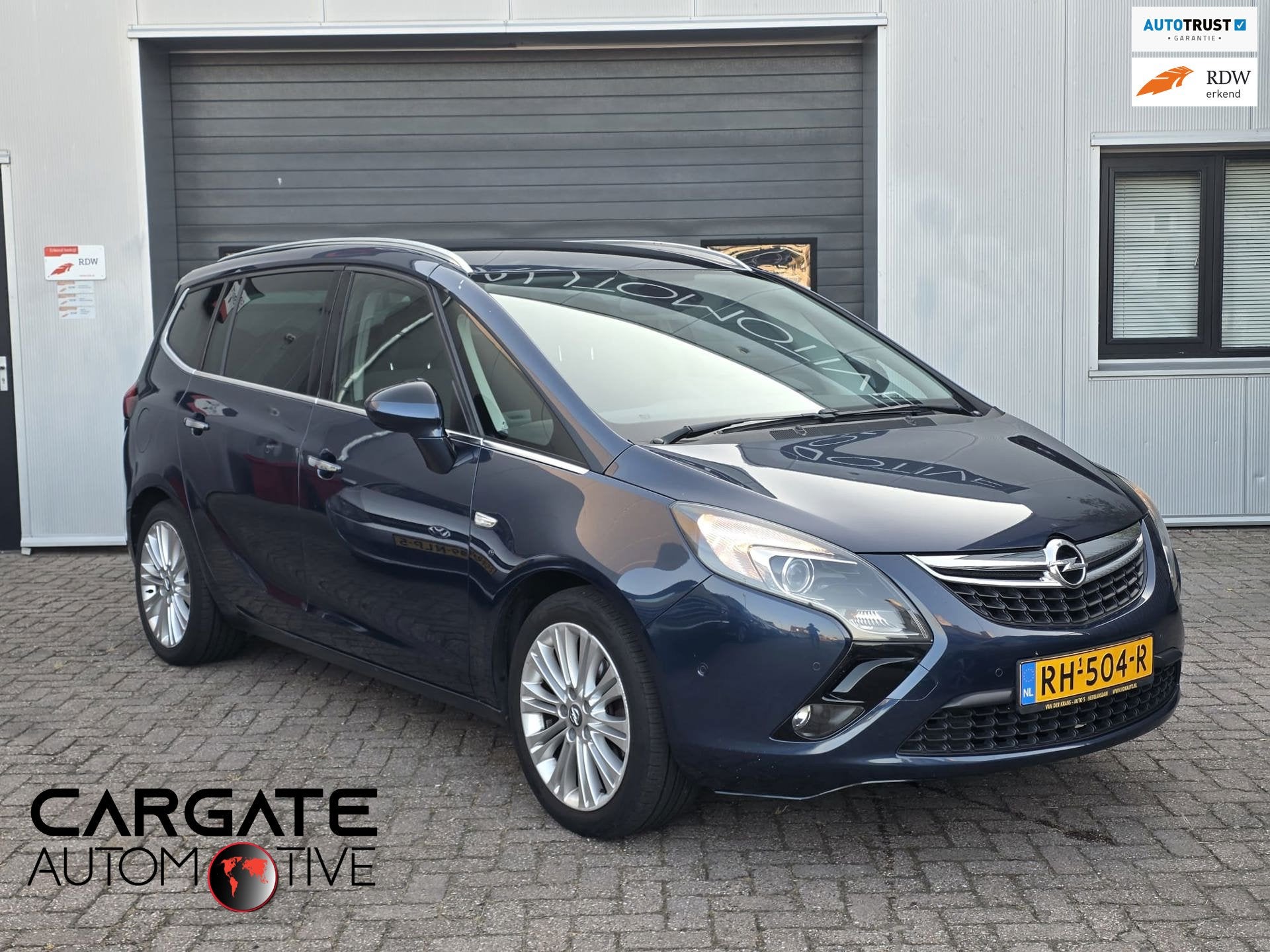 Opel Zafira Tourer 1.4 Business+|NAVI|APK|WINTERBANDEN|PARKS, Auto's, Opel, Voorwielaandrijving, Euro 5, 15 km/l, Zwart