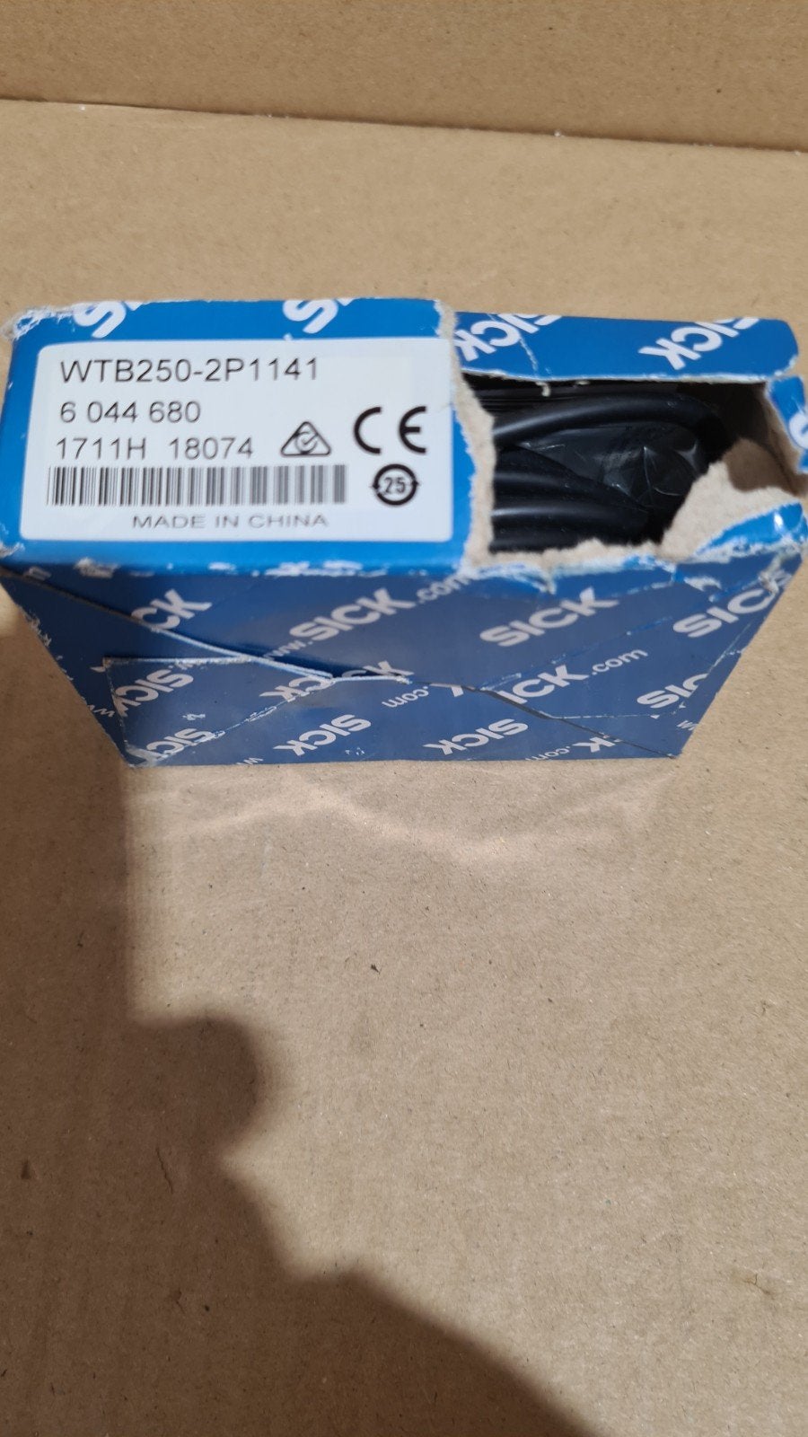 Sick wtb250-2p1141 6044680 adjusteble sensor 150-500 mm, Hobby en Vrije tijd, Elektronica-componenten, Ophalen of Verzenden, Nieuw