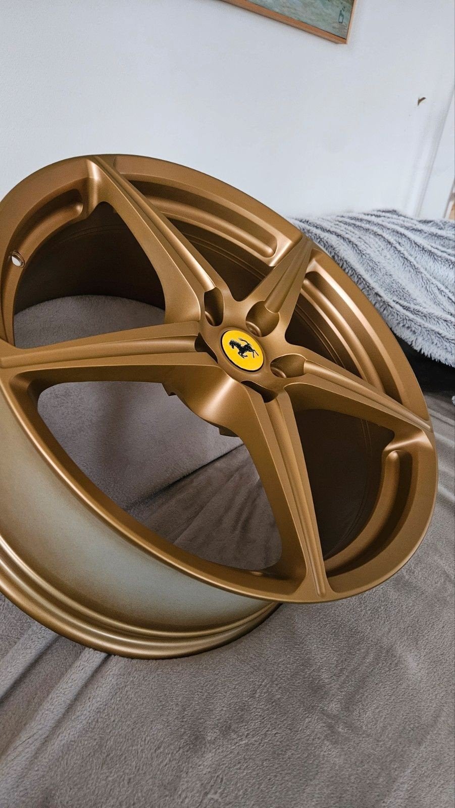 OEM Ferrari 458 Velgen incl. Naafkapjes en TPMS Sensoren, Ophalen of Verzenden