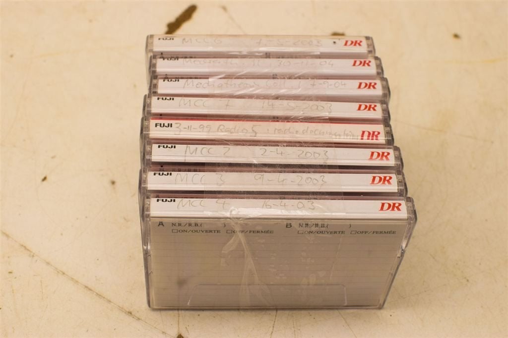 8 stuks Fuji DR cassettebandjes 46964, Ophalen of Verzenden, Gebruikt, Overige genres, 1 bandje