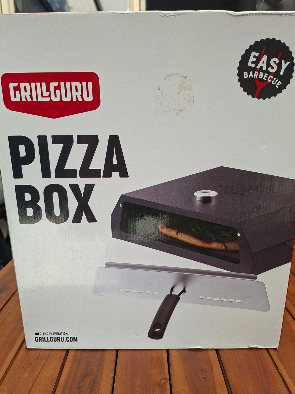 Grill Guru Pizza Box - Zo goed als nieuw, Ophalen of Verzenden, Zo goed als nieuw, Grill Guru