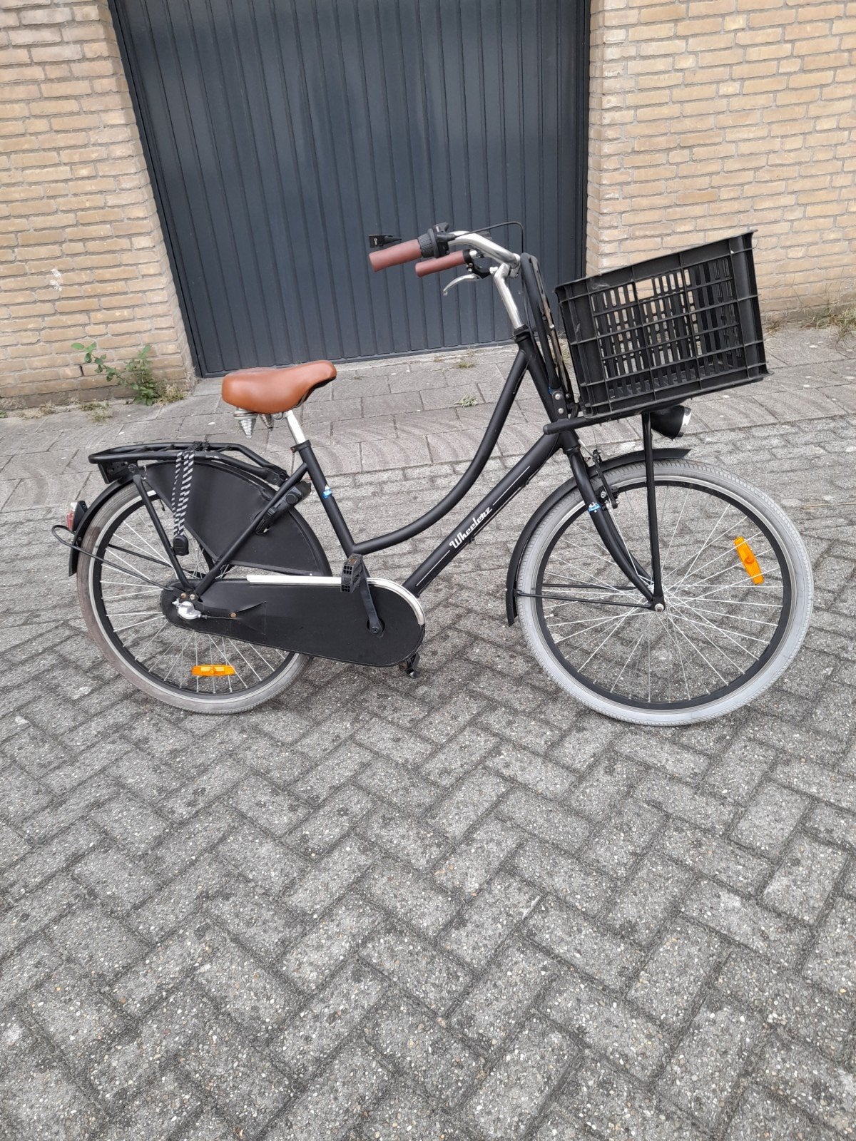 Damesfiets 26 inch met 3 versnellingen en hand-/terugtraprem, Overige merken, Terugtraprem, Gebruikt, Versnellingen