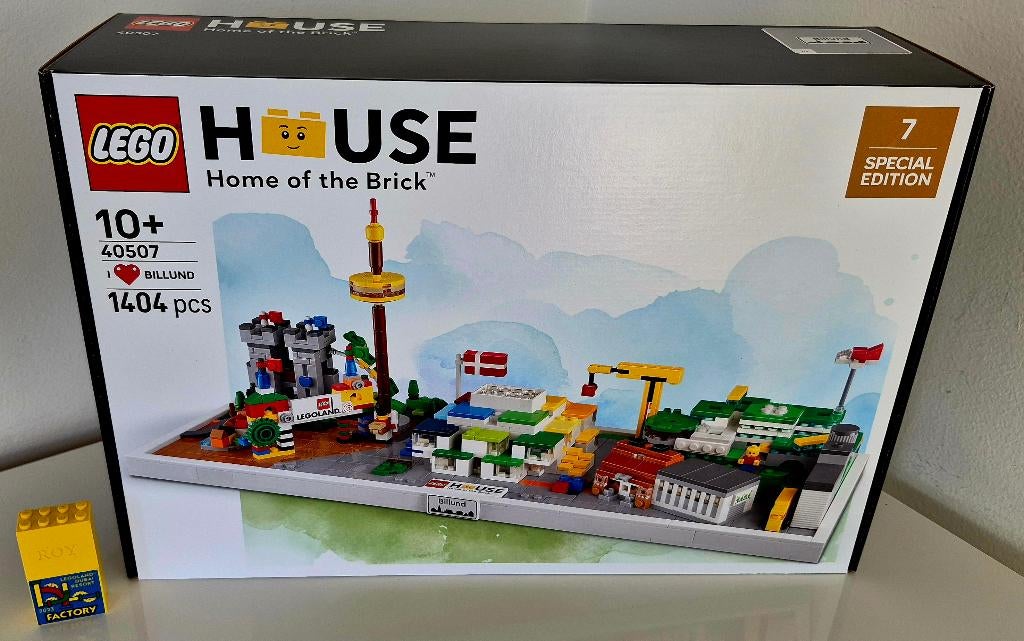 Lego 40507 Lego House I Heart Billund (zeldzaam!), Lego, Nieuw, Architecture, Ophalen of Verzenden