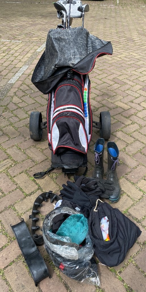 golf benodigdheden, Ophalen, Gebruikt