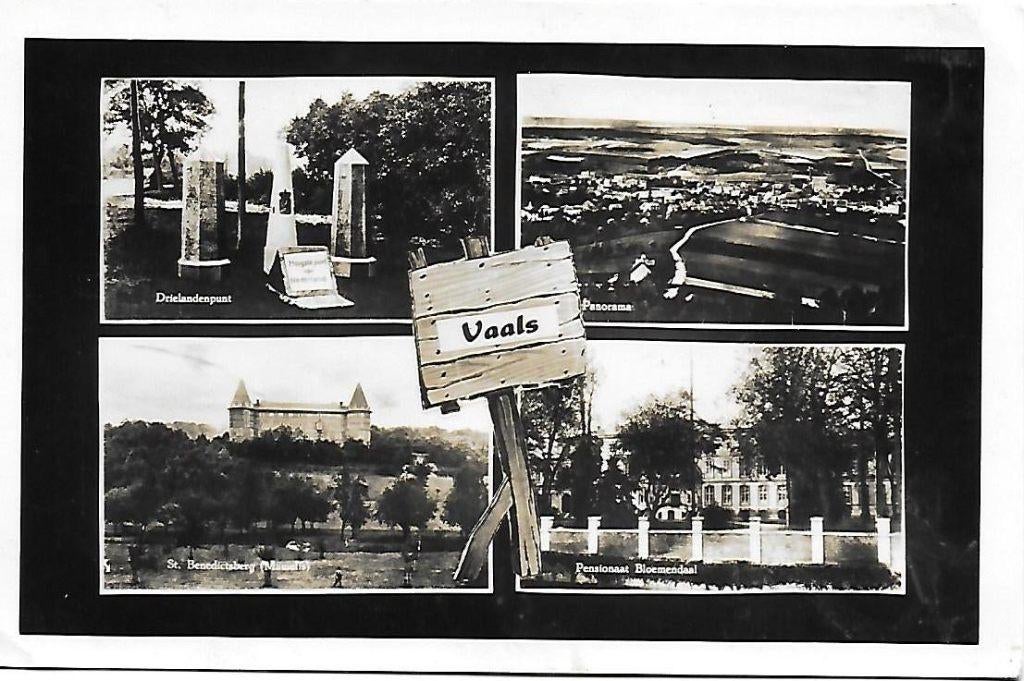 Vaals Limburg Oude gelopen ansichtkaart (6933), Ophalen of Verzenden, 1920 tot 1940, Gelopen, Limburg