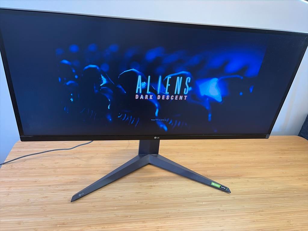 LG 34WK650-W Ultrawide Gaming Monitor - Perfecte Staat, IPS, 61 t/m 100 Hz, DisplayPort, Ultrawide