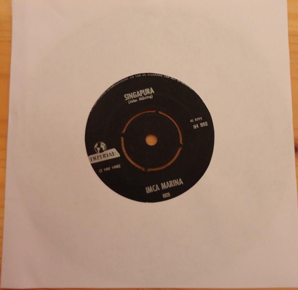 Imca Marina > Singapura, Ophalen of Verzenden, Gebruikt, 7 inch, Single