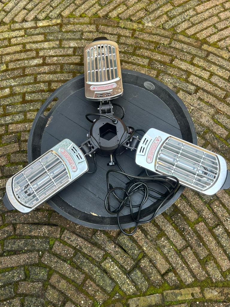 Sediamo elektrische Heater nieuw, Tuin en Terras, Terrasverwarmers, Ophalen of Verzenden, Zo goed als nieuw