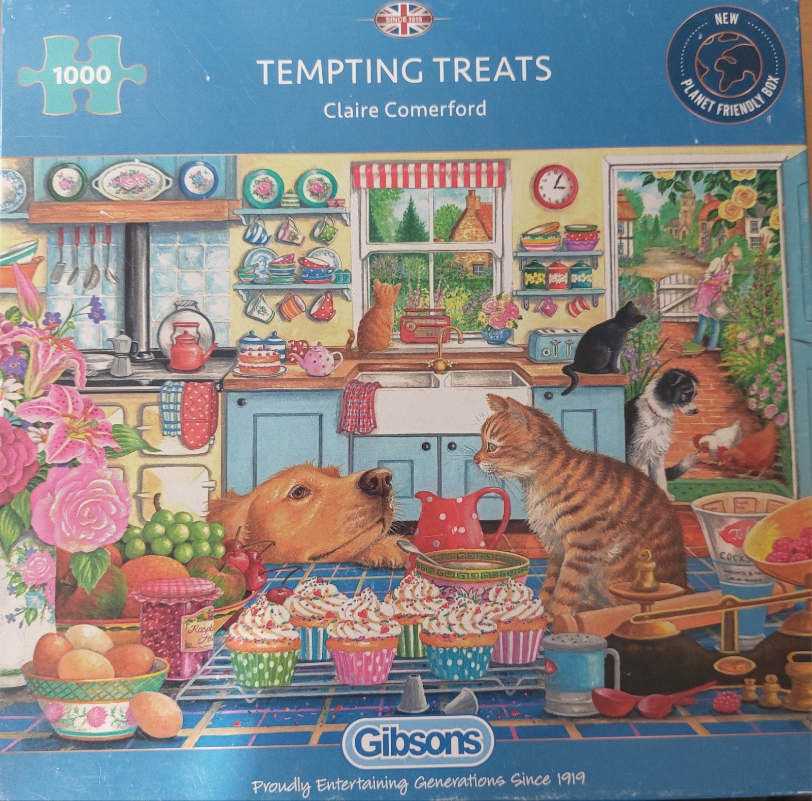 Gibsons Legpuzzels 1000 stukjes - Diverse Scènes, Ophalen of Verzenden, 500 t/m 1500 stukjes, Zo goed als nieuw, Legpuzzel