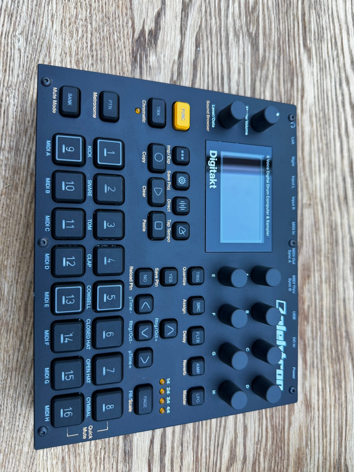 Elektron Digitakt, met originele doos en kabel, Ophalen of Verzenden, Zo goed als nieuw