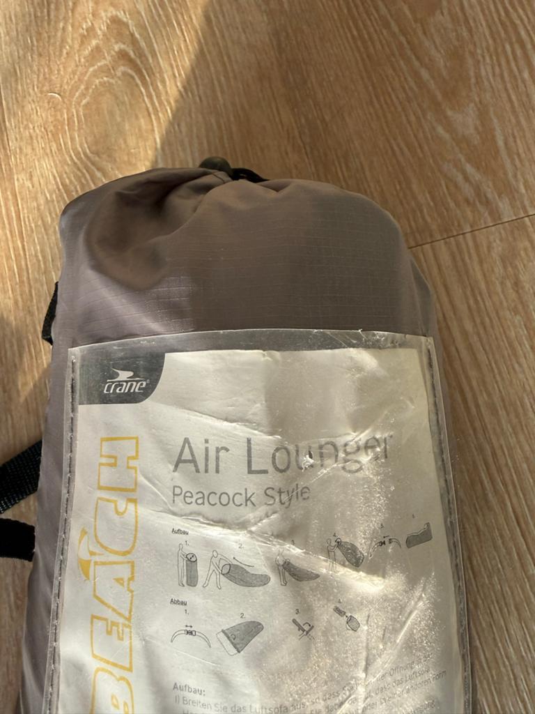 Crane Air Lounger - Opblaasbare Zitzak, Ophalen of Verzenden, Nieuw