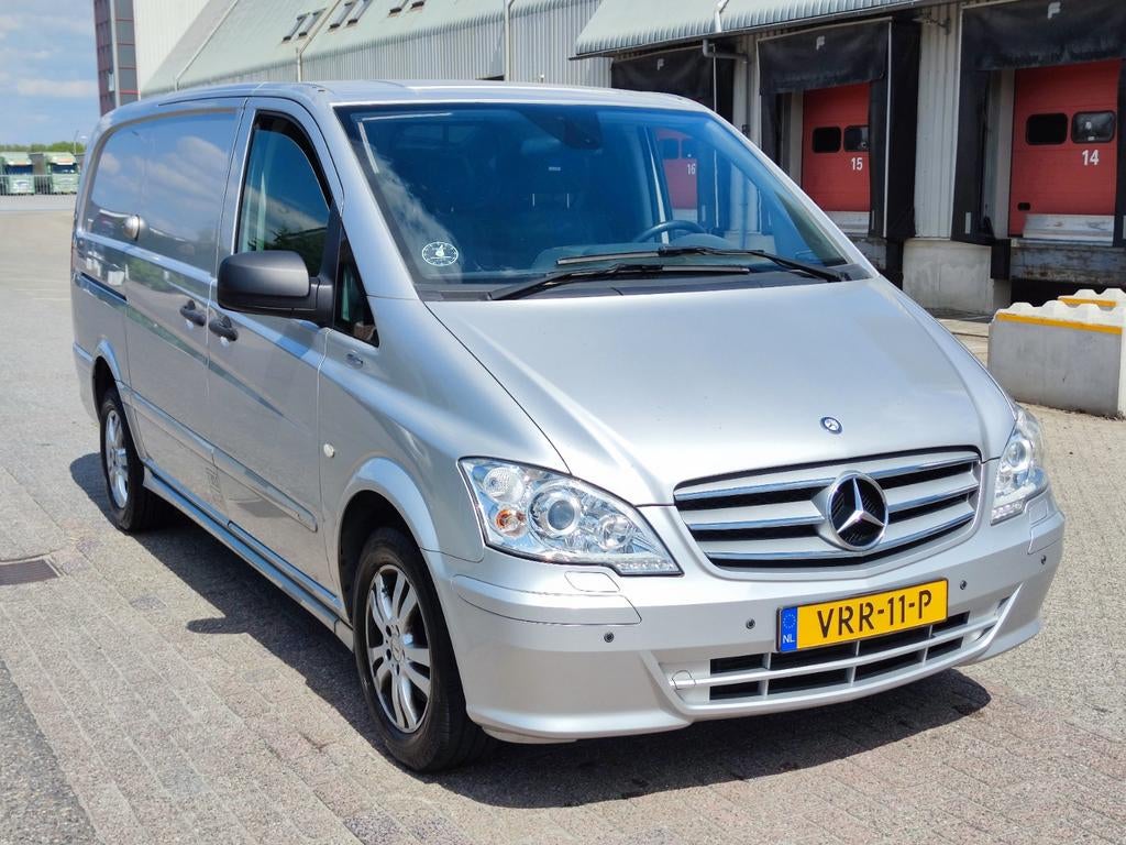 Mercedes-Benz Vito 116 CDI L2 163pk Automaat 2014 Zilver!!, Auto's, Zwart, 4 cilinders, 1928 kg, 2500 kg