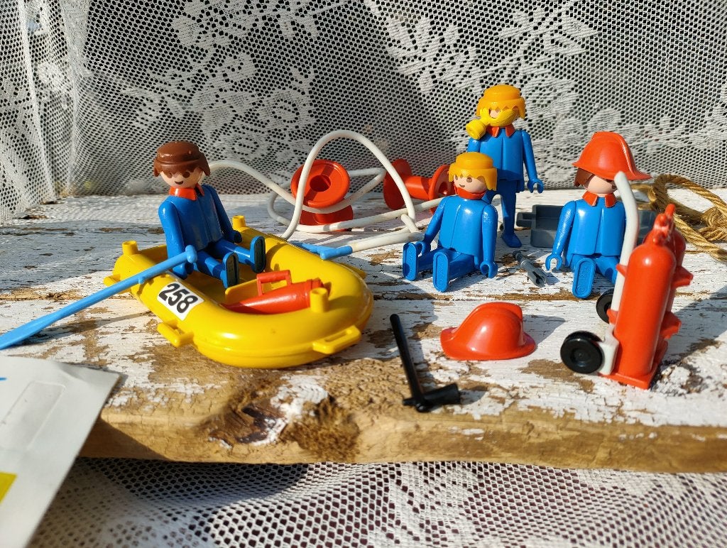 Playmobil Nr. 3491 Brandweer / Vlot / Brandblusser / Helm, Ophalen of Verzenden