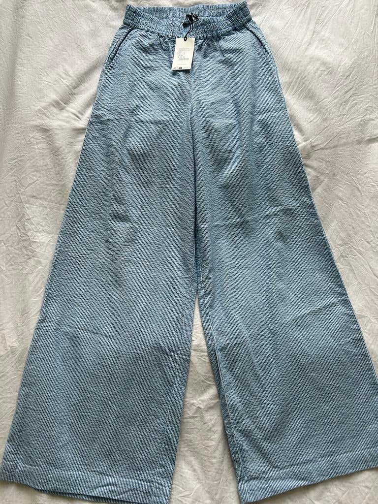 Nieuwe Sissy Boy broek seersucker blauw wit gestreept, Kleding | Dames, Blauw, Nieuw, Ophalen of Verzenden, Maat 34 (XS) of kleiner