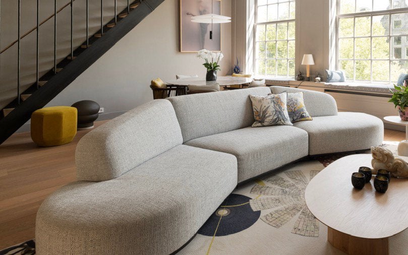 Arflex Arcolor Trapezio design sofa in uitstekende staat, Ophalen, Zo goed als nieuw, Stof, Modern design