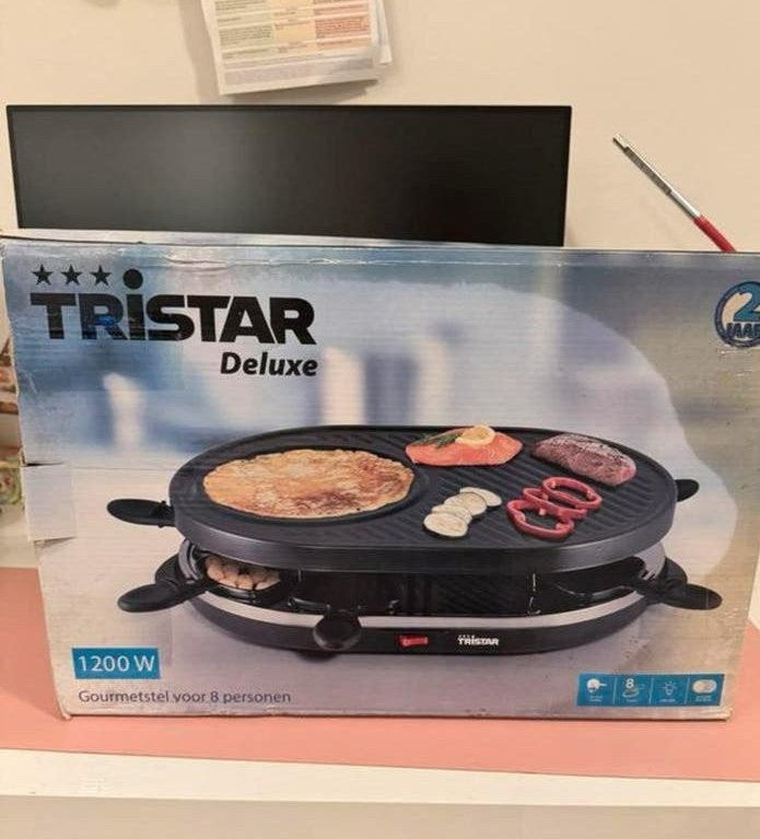 Tristar Gourmetset – 8 personen, Ophalen, Gebruikt, 4 t/m 7 personen