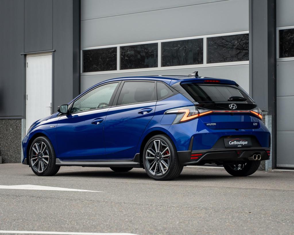Hyundai I20 1.0 T-GDI N Line I Camera I Carplay I Cruise Con, Auto's, Hyundai, Voorwielaandrijving, Gebruikt, Blauw, 100 pk