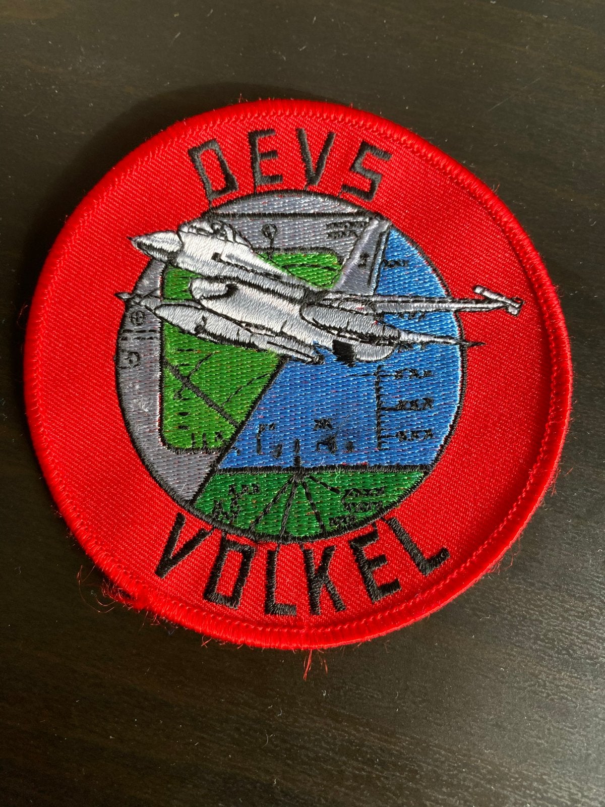 OEVS Volkel F-16 Vliegbasis Patch, Ophalen of Verzenden