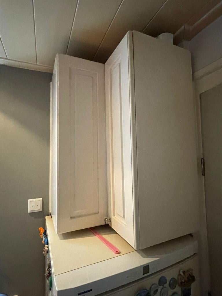 Complete keuken, Huis en Inrichting, Keuken | Complete keukens, Gebruikt, Overige typen, Wit, Hout, Ophalen