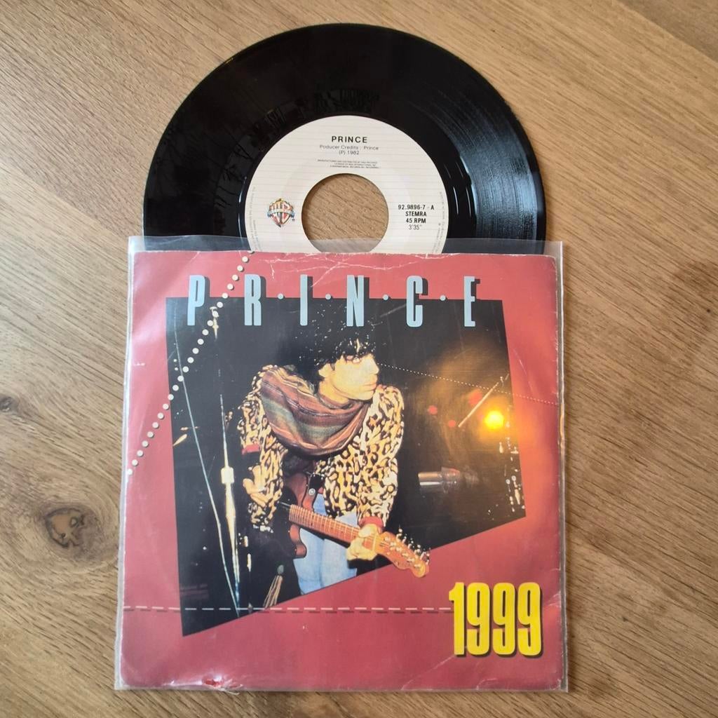 Prince - 1999 (7 inch single), Gebruikt, Fotohoes, 7 inch, 1980 - 1989
