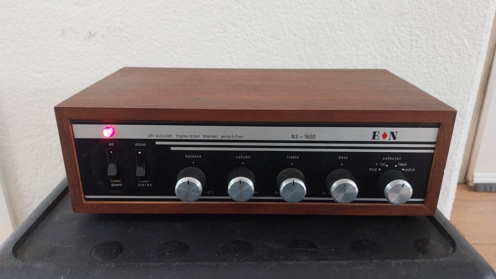 Eaton NS-1600 Stereo Versterker - Vintage Audio, Ophalen of Verzenden, Gebruikt, Overige merken
