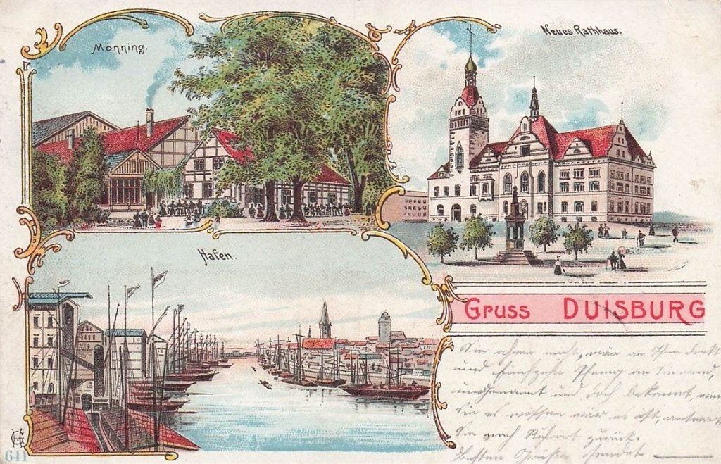 703-108-005 Duisburg, Ophalen of Verzenden, Voor 1920, Duitsland