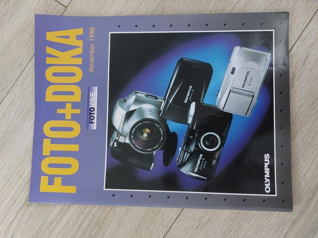 FOTO+DOKA Tijdschrift December 1998 - Nieuwstaat, Ophalen of Verzenden, Zo goed als nieuw, Overige typen