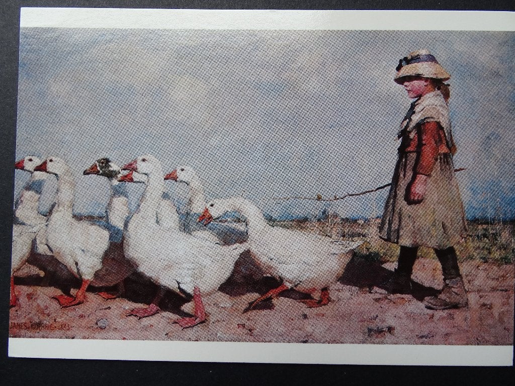 Ganzenhoedster / Sir James Guthrie (1859-1930), Verzamelen, Ophalen of Verzenden, 1920 tot 1940, Ongelopen, Sterren en Beroemdheden