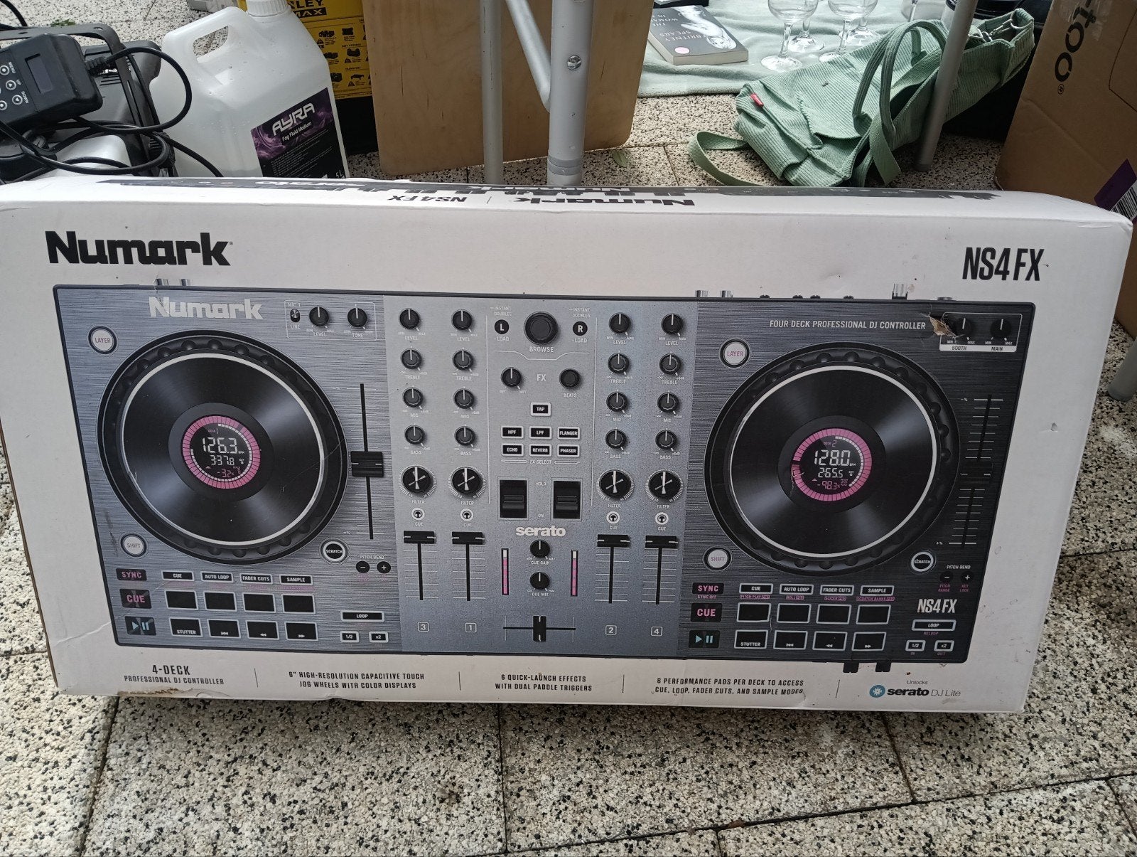 Numark NS4FX DJ Controller, Muziek en Instrumenten, Ophalen of Verzenden, Zo goed als nieuw, Dj-set, Numark