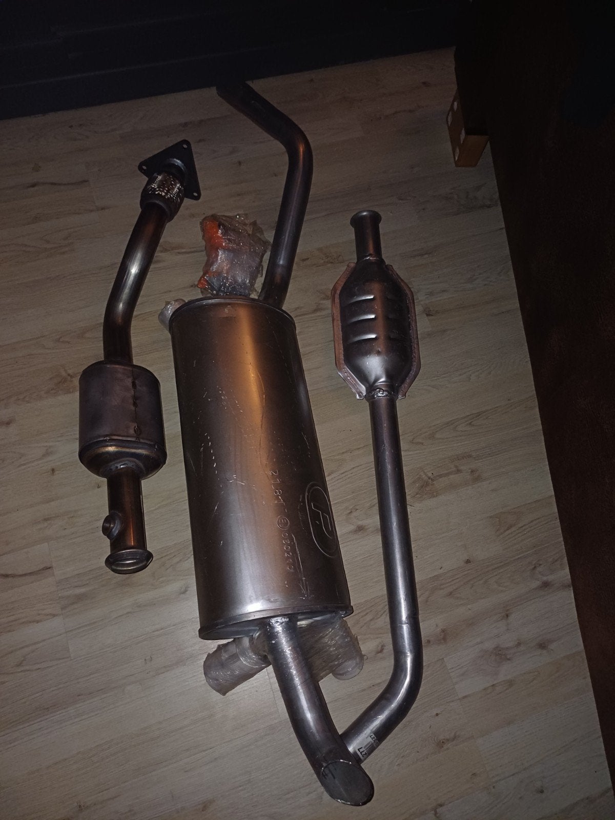 complete uitlaat renault scenic 2001, Ophalen