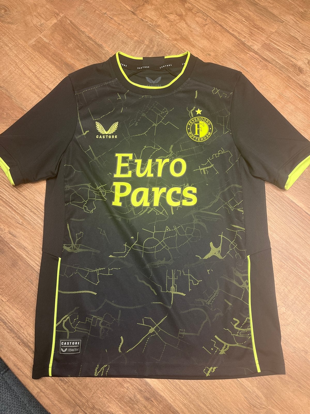 Feyenoord uitshirt 2023/2024 - Maat 158, Maat XS of kleiner, Ophalen of Verzenden, Zo goed als nieuw, Shirt