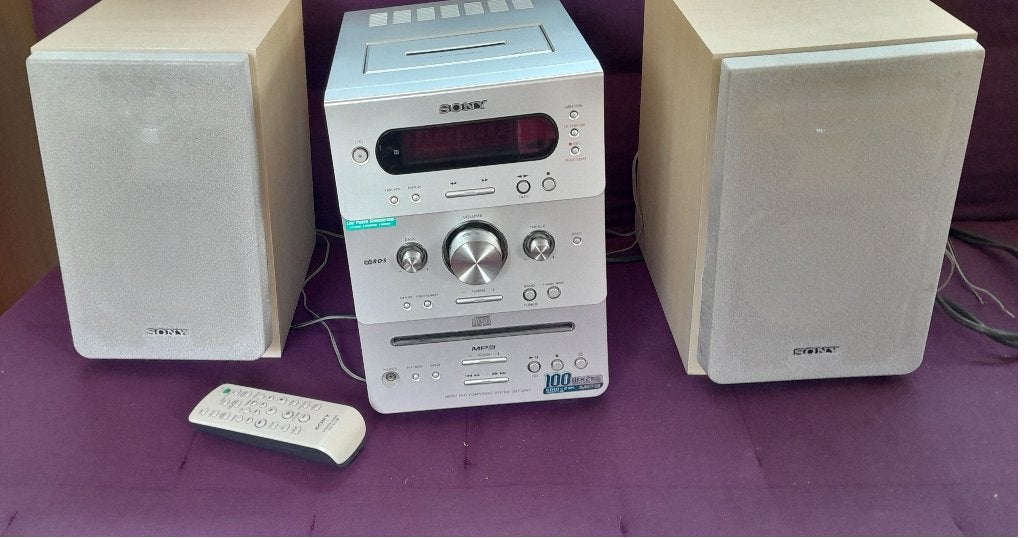 Sony, micro stereo set, Ophalen, Gebruikt, Microset, Cassettedeck