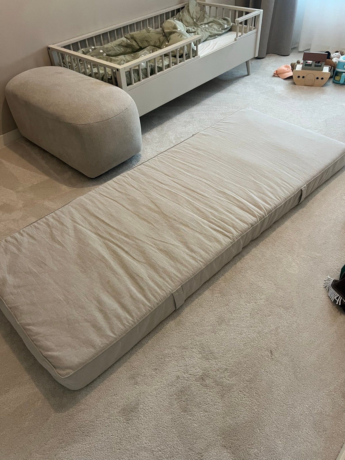 IKEA VANNAREID matras 80x200, Ophalen, Eenpersoons, Zo goed als nieuw, 80 cm
