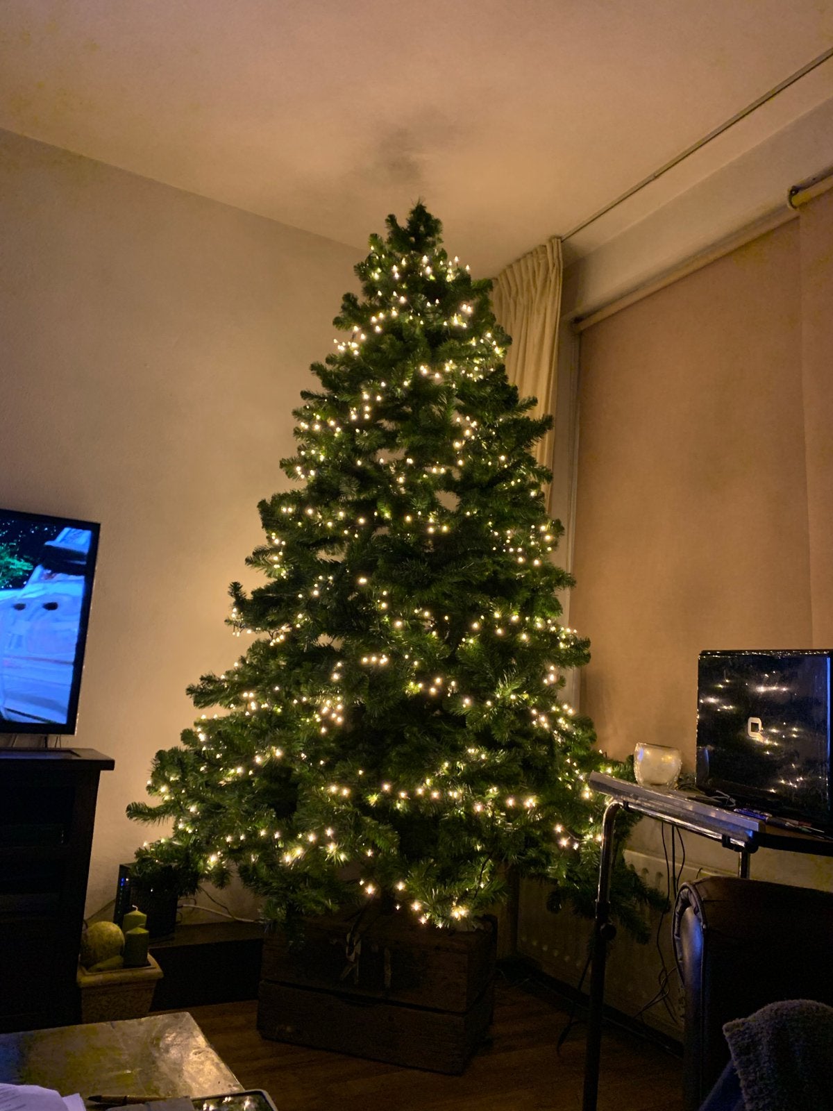 Grote kunst kerstboom 230 cm Coppelmans, Ophalen