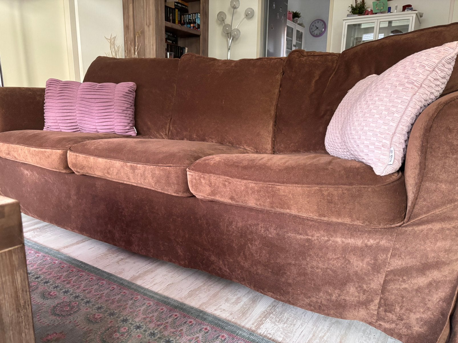 Bankstel Ektorp, Huis en Inrichting, Ophalen, Gebruikt, Driepersoons, 75 tot 100 cm