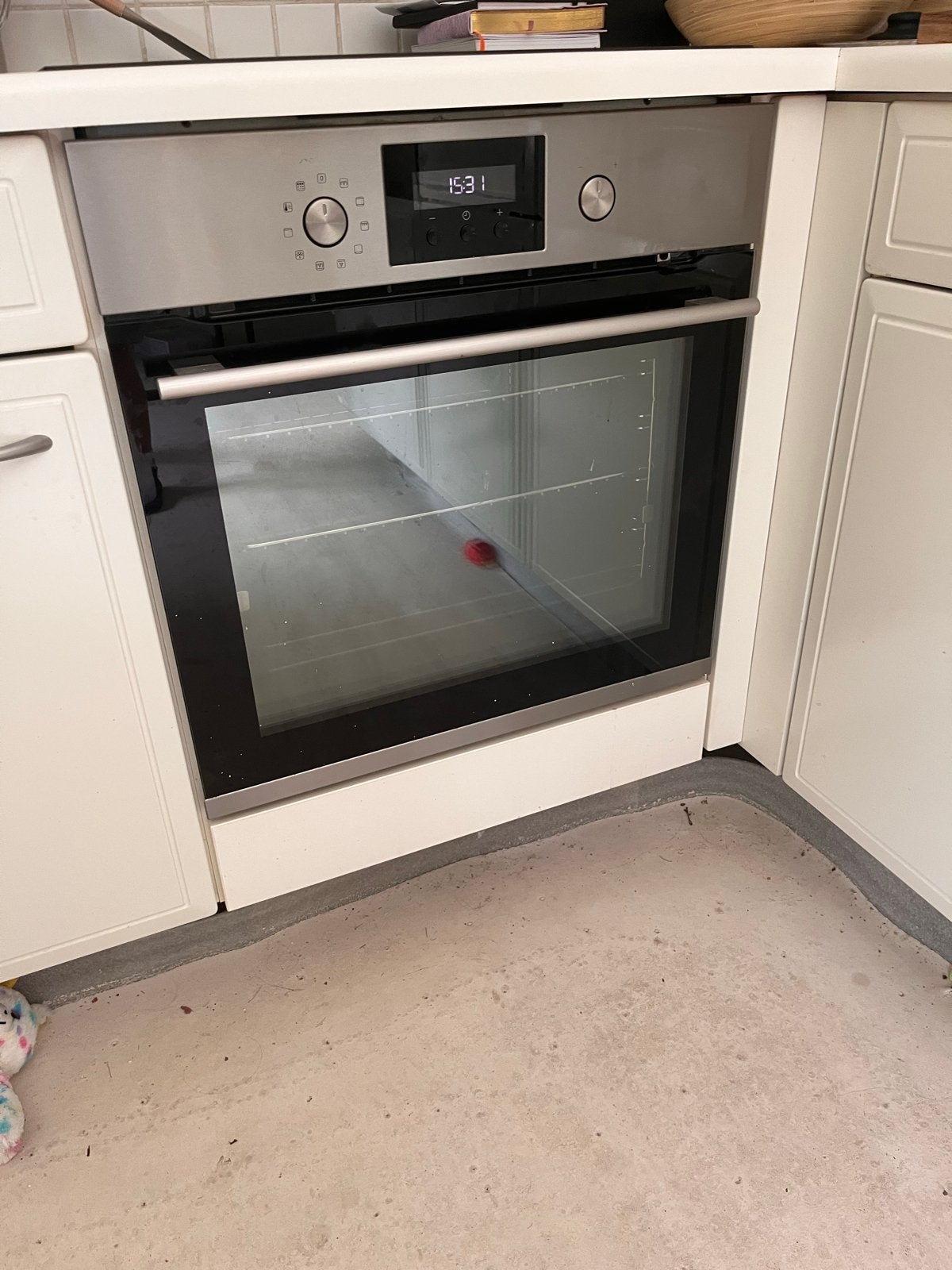 Inbouw oven - Zilver/Zwart - zeer goede staat, Ophalen, Oven, Hete lucht, 60 cm of meer