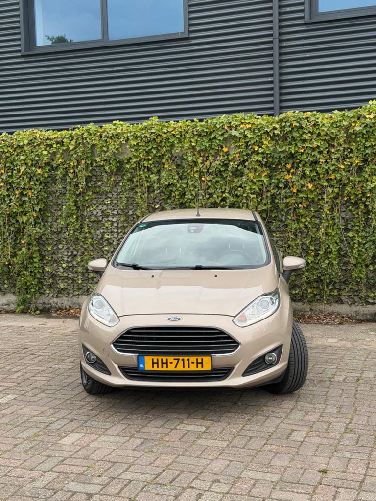 Ford Fiësta 1.0 74KW/100PK 5D 2015 Bruin, Auto's, Voorwielaandrijving, Bruin, 100 pk, 23 km/l