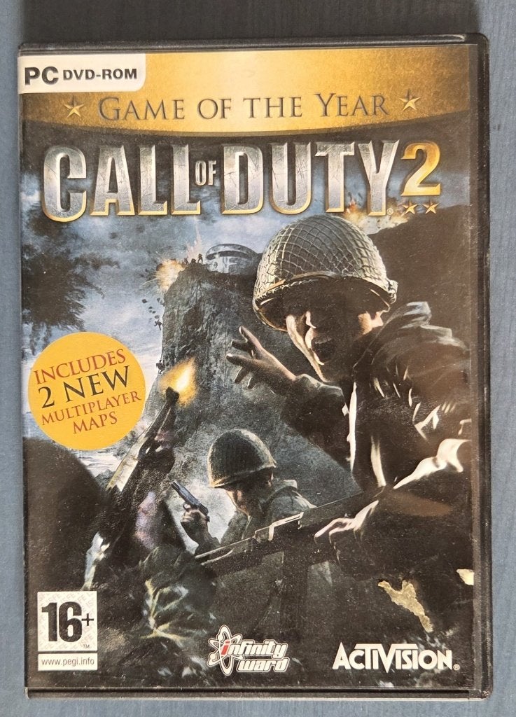 Call of Duty 2 (PC), Vanaf 18 jaar, Shooter, Ophalen of Verzenden, Zo goed als nieuw