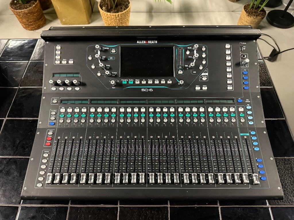 Allen & Heath SQ6, Muziek en Instrumenten, Mengpanelen, Gebruikt, 20 kanalen of meer, Ophalen