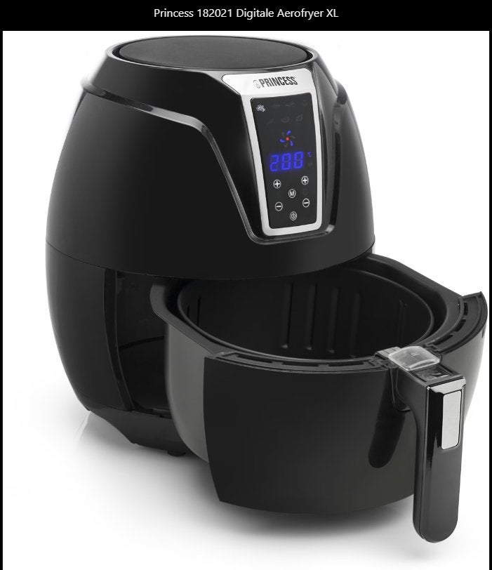Princess digitale Aerofryer XL 3.2L, Ophalen of Verzenden, Zo goed als nieuw, Airfryer, 1500 gram of meer