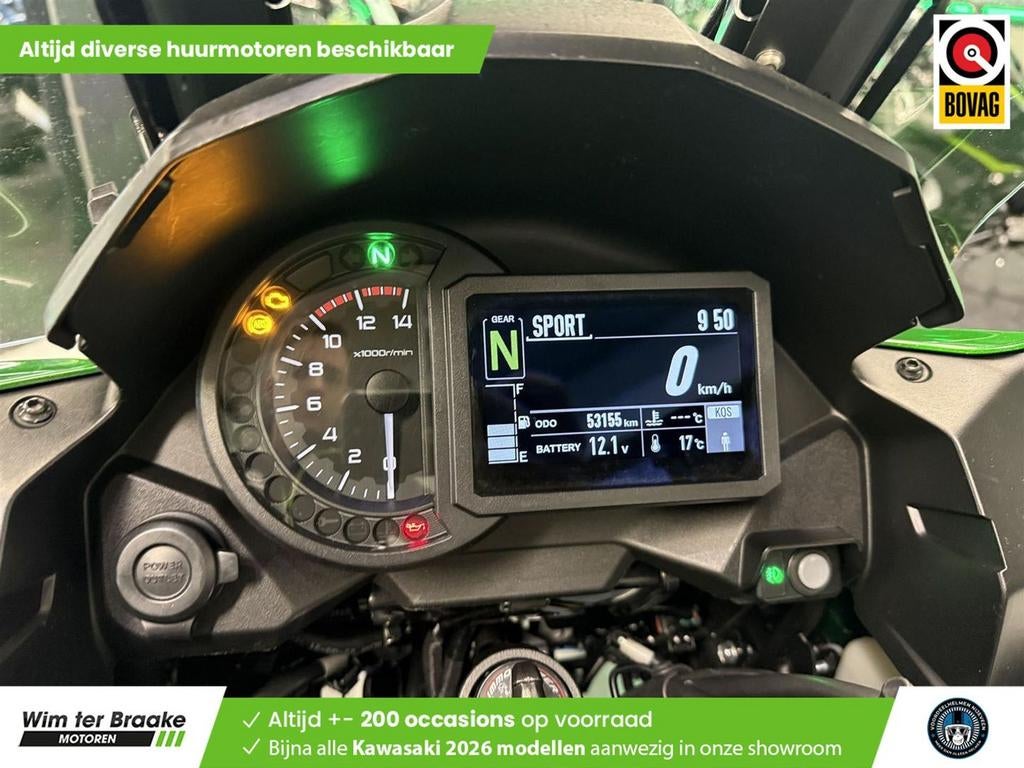 Kawasaki Versys 1000 SE Grand Tourer (bj 2022) 53,140 km, Motoren, 4 cilinders, Motorrijbewijs A, Bedrijf, Onbekend