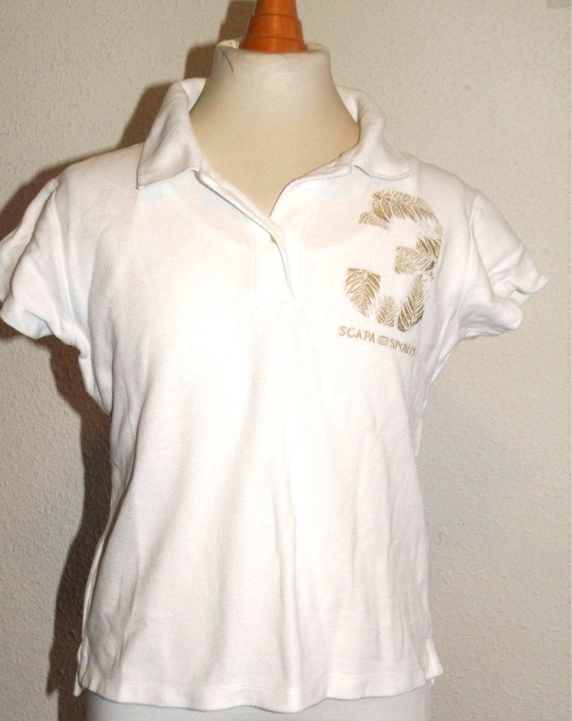 Leuk Scapa Sports polo shirt maat 10 -140, Scapa, Meisje, Ophalen of Verzenden, Zo goed als nieuw