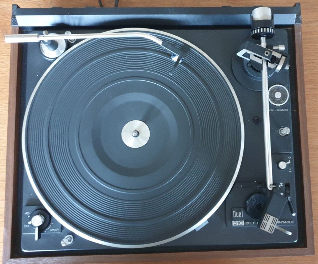 Vintage - Dual CS 510 platenspeler, Audio, Tv en Foto, Gebruikt, Pitch-regelaar, Ophalen of Verzenden, Platenspeler