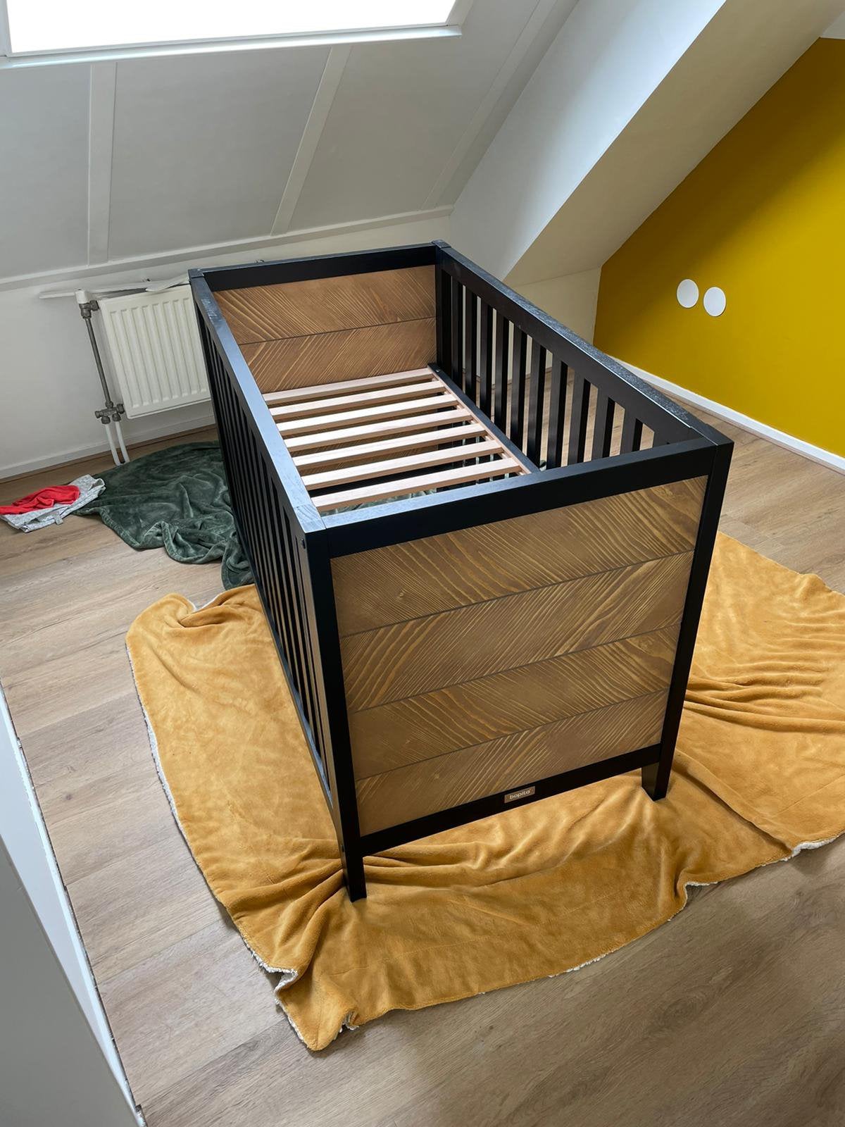 Babybed Bopita | met Matras, Ophalen, Gebruikt, Ledikant